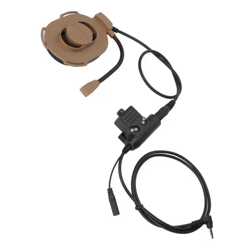 HD01 Military Headset Unilateral Military Noise Reduction Earpiece with U94 and Finger Microphone for Yaese VX-3R HOT