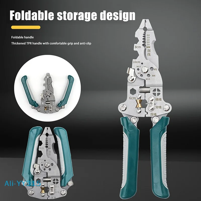 

Многофункциональные плоскогубцы для электромонтажа