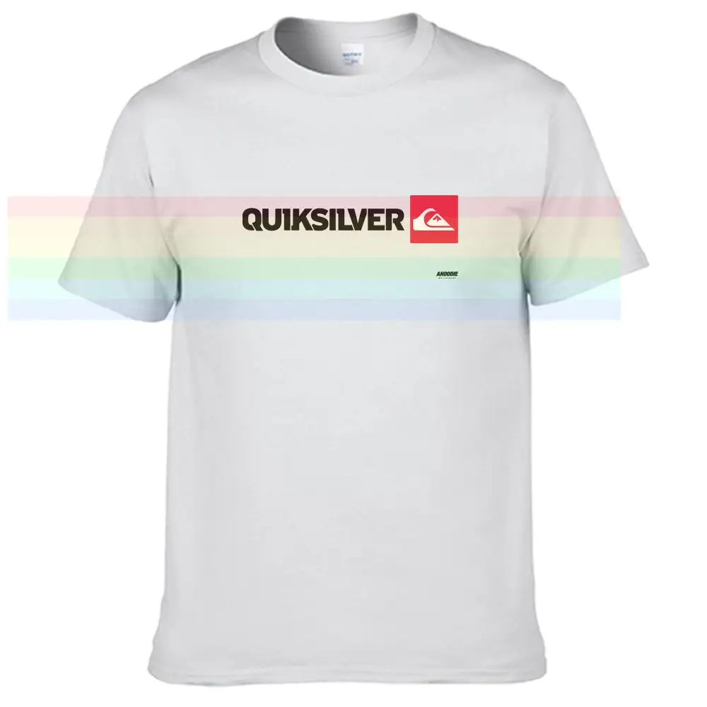 

Quiksilvers T Shirt logo Custom Print shirt For Men Edition Unisex lovers' surfing T-shirt Cotton Amazing Short Sleeve Tops N028