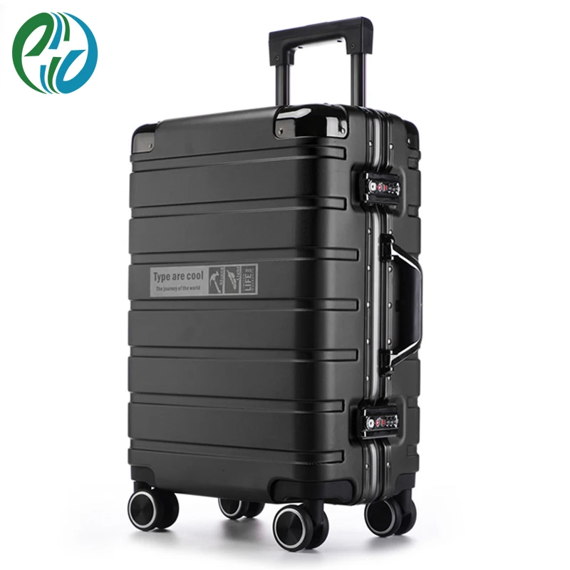 

Чемодан на колесиках PUOU PC + ABS, чемодан на колесиках для бизнес-кабины, чемодан на колесиках, универсальное бесшумное колесо, замок TSA, чемодан...