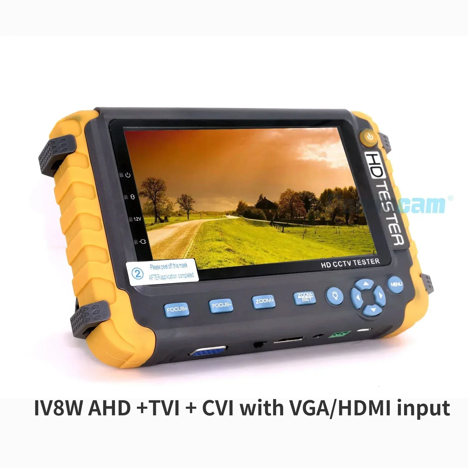 

Монитор-тестер POMIACAM для камер видеонаблюдения 8MP