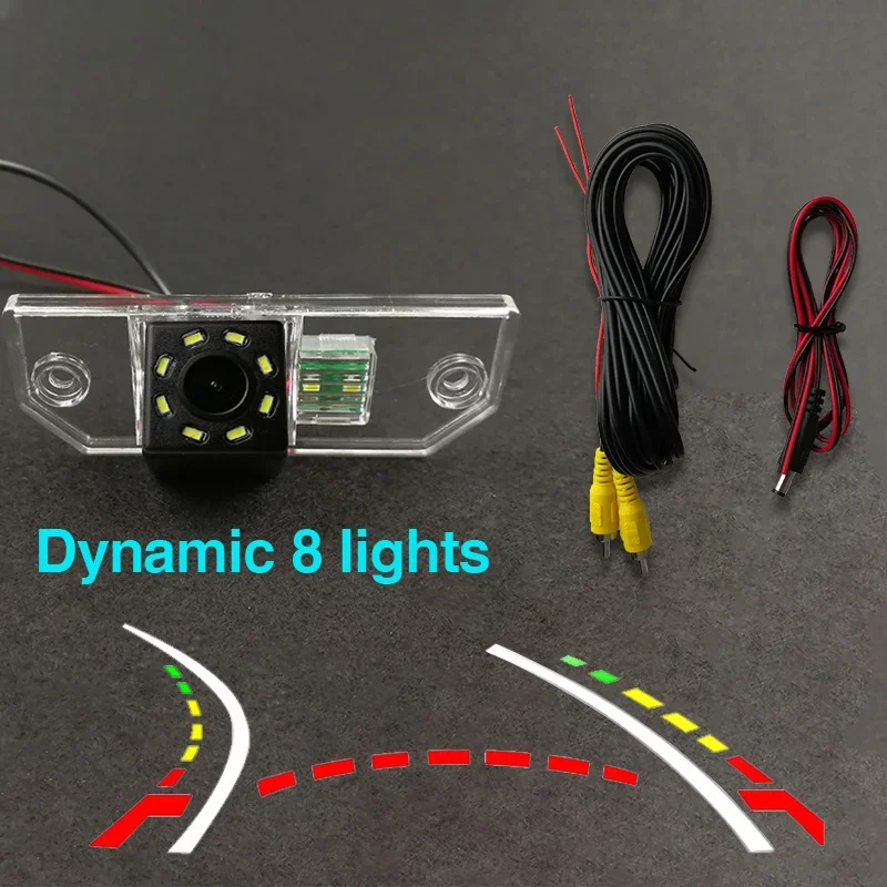 

HD Беспроводная автомобильная CCD задняя камера «рыбий глаз» 4, 8, 12 светодиодов, динамическое ночное видение для Ford Focus Sedan 2 3 2008-2012 C-Max C Max Mondeo