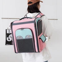 cat backpack carrier foldable cat backpack portable pet backpack breathable travel bag pet carrier waterproof backpacks travel