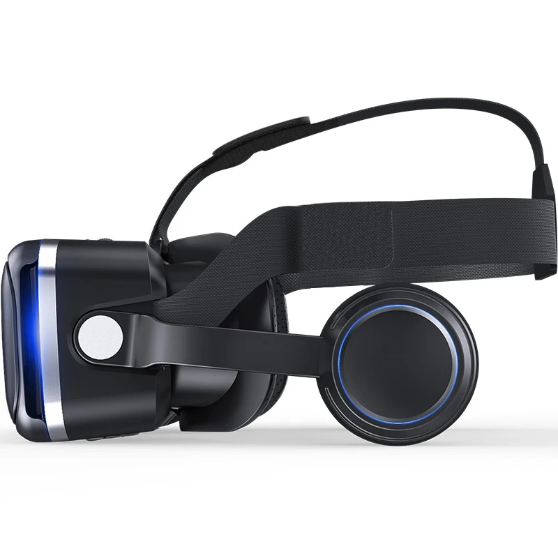 2022 Original VR Shinecon 6.0 Virtual Reality Glasses 3D Stereo Helmet Headset with Remote Control for IOS Android |