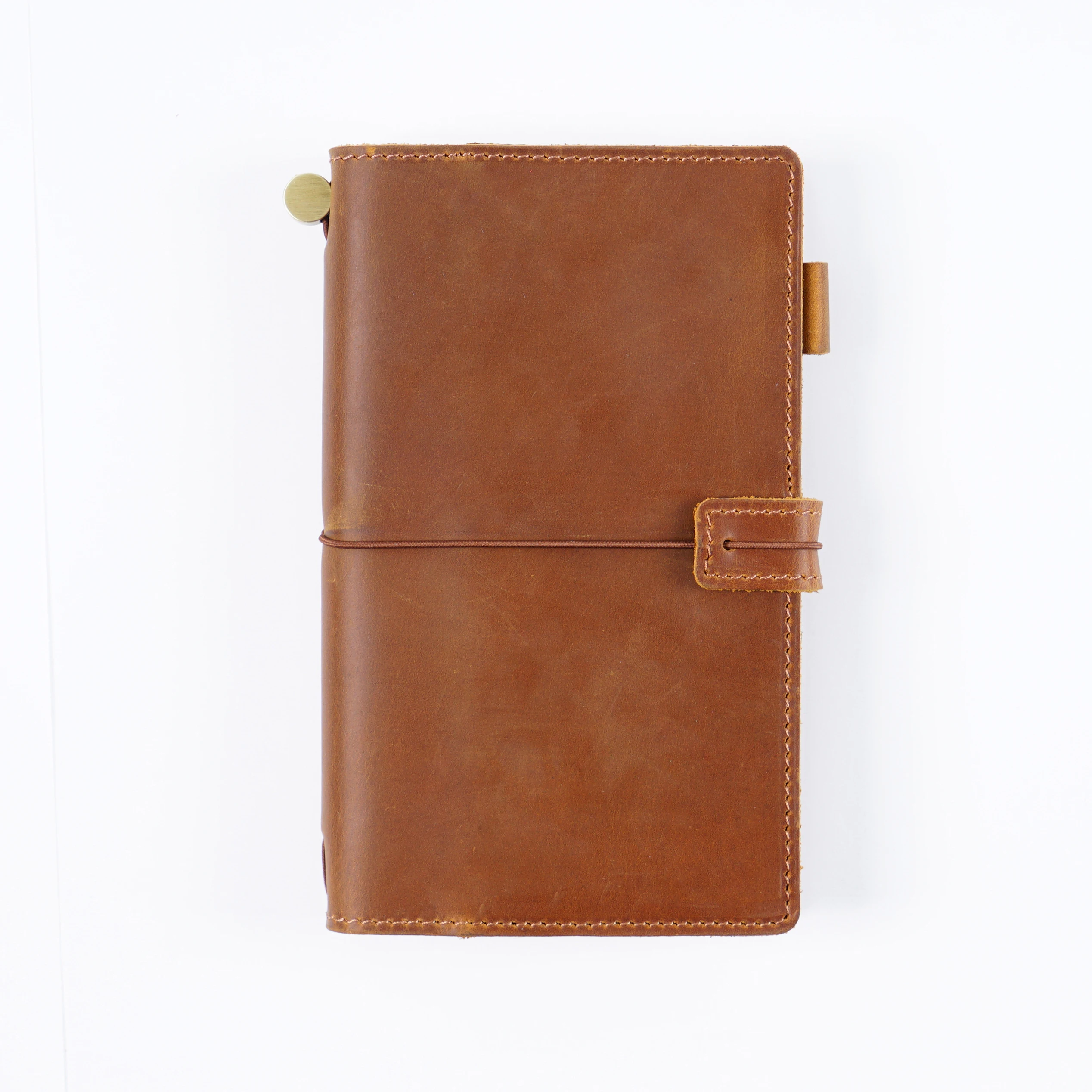 

Кожаный многоразовый блокнот AIGUONIU TN112 коричневый