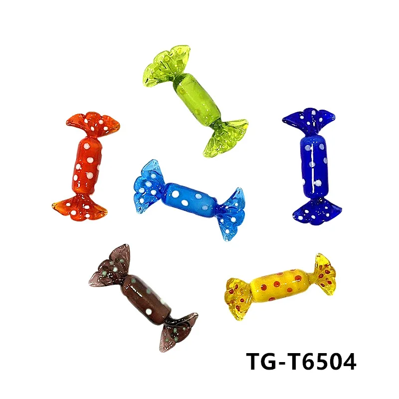 Миниатюрные фигурки конфет из стекла JSSMTLP 6 шт.