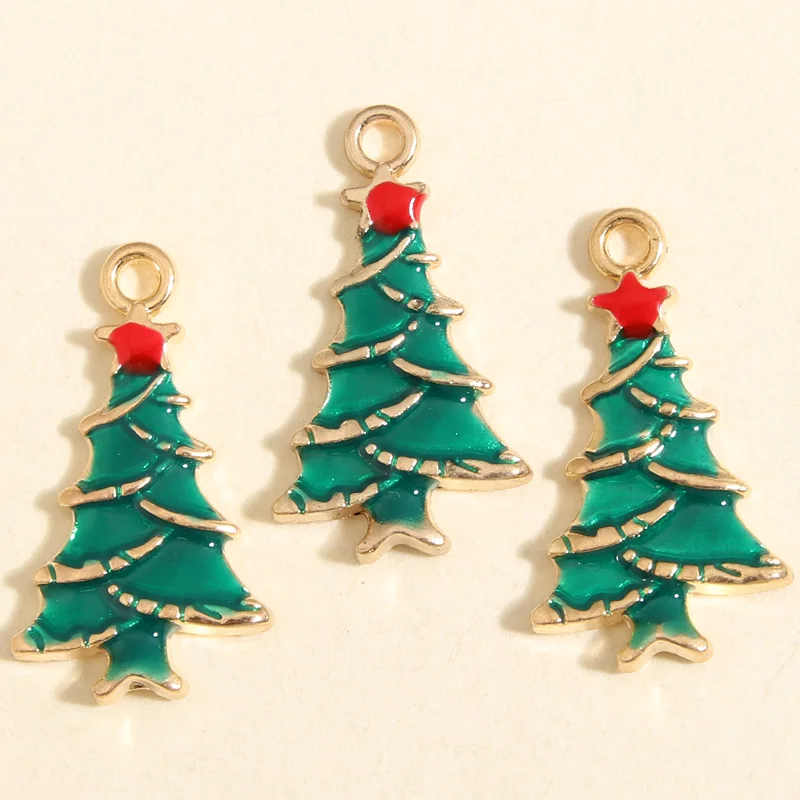 10 шт., золотистые серьги, 27x15 мм