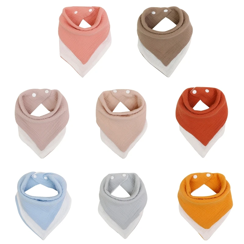 

Детский кормящий свисающий треугольный шарф бандана из мягкой ткани 40JC