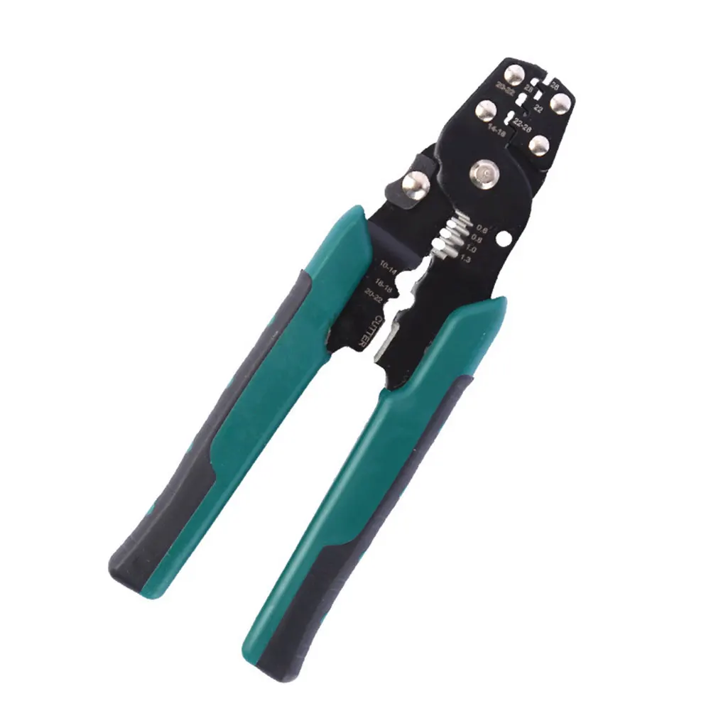 

Cable Cutter Professional High Carbon Steel Crimping Pliers Durable Portable Repair Non Slip Hand Tool Wire Stripper Ergonomic
