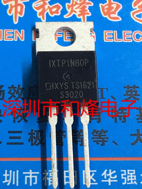 

5PCS-10PCS IXTP1N80P TO-220 800V 1A On Stock New And Origjnal