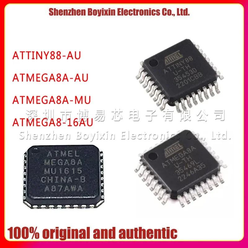 ATMEGA8A-AU ATTINY88-AU ATMEGA8A-MU ATMEGA8-16AU Original authentic