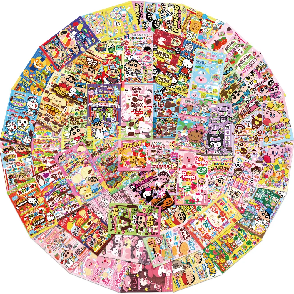 50 Шт. Набор Милых Мультяшных Наклеек Декоративные Водонепроницаемые Этикетки