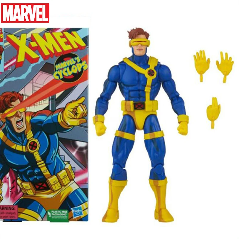 

New Original Marvel Legends X-men Cyclops Action Figures Toys 6 Inch Scott Movable Statue Model Doll Collectible Ornaments Gifts