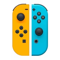 orange blue replacement housing shell case full buttons set for nintendo switch joy con front back faceplate midplate
