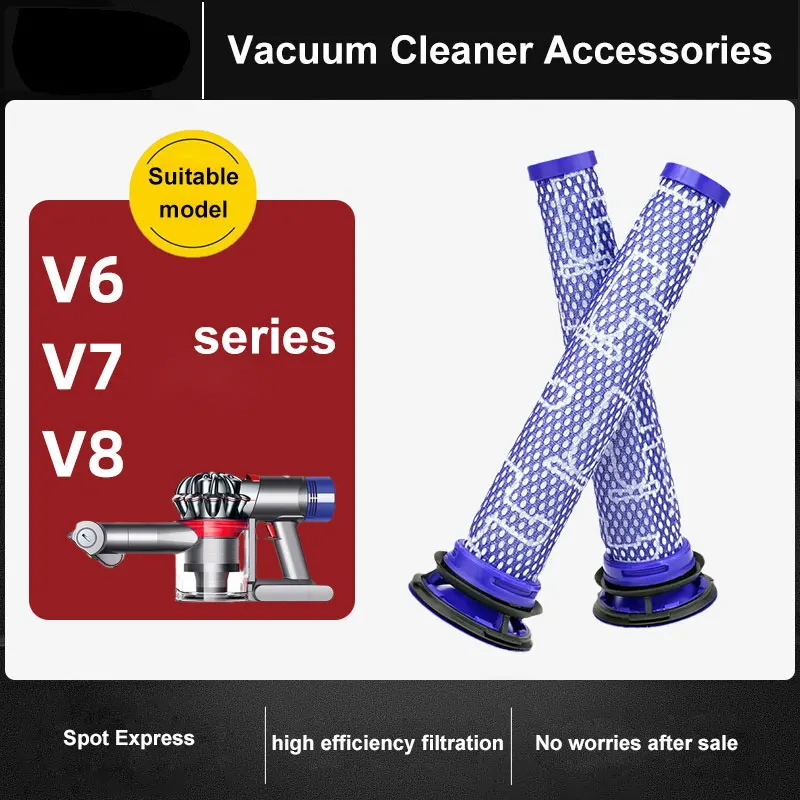 

For Dy vacuum cleaner accessories DC58/DC62/V6/V7/V8 front and rear filter element inner and outer filter replacement parts