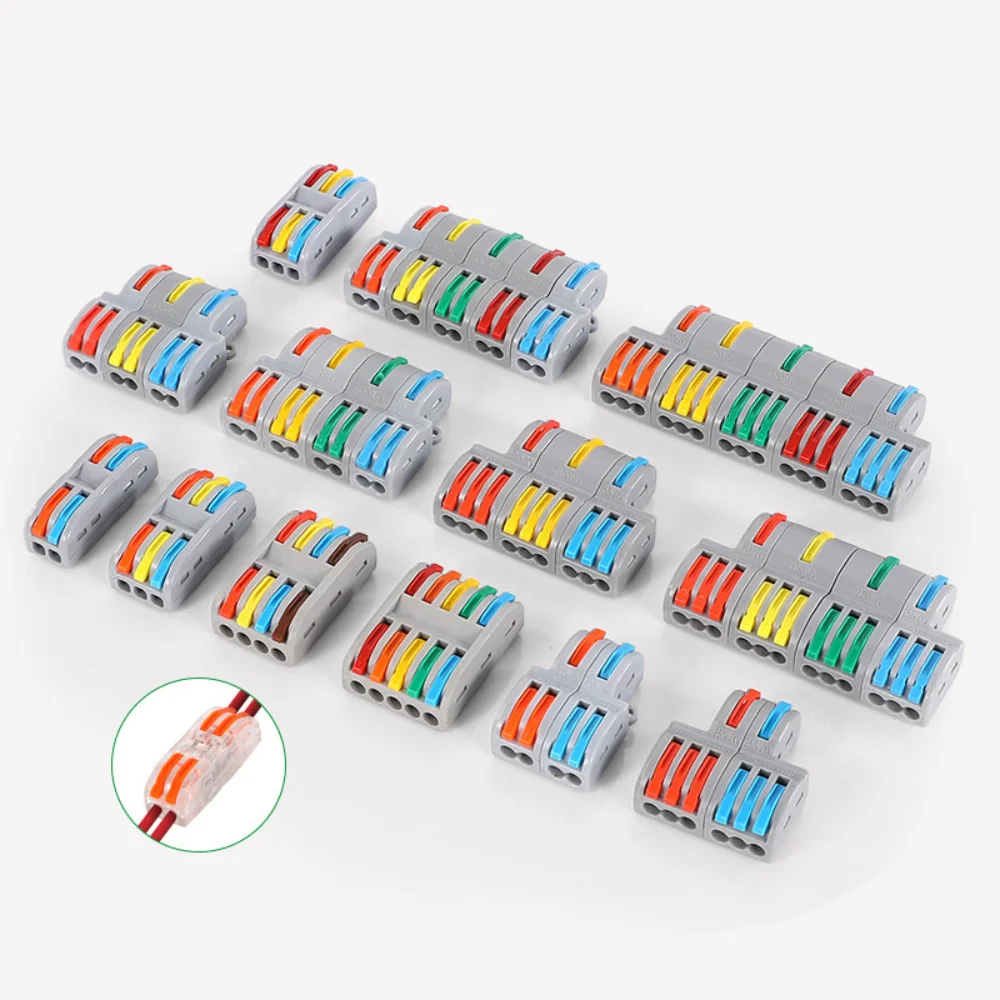 Универсальный PCT Быстрый проводной терминал коннектор металлический