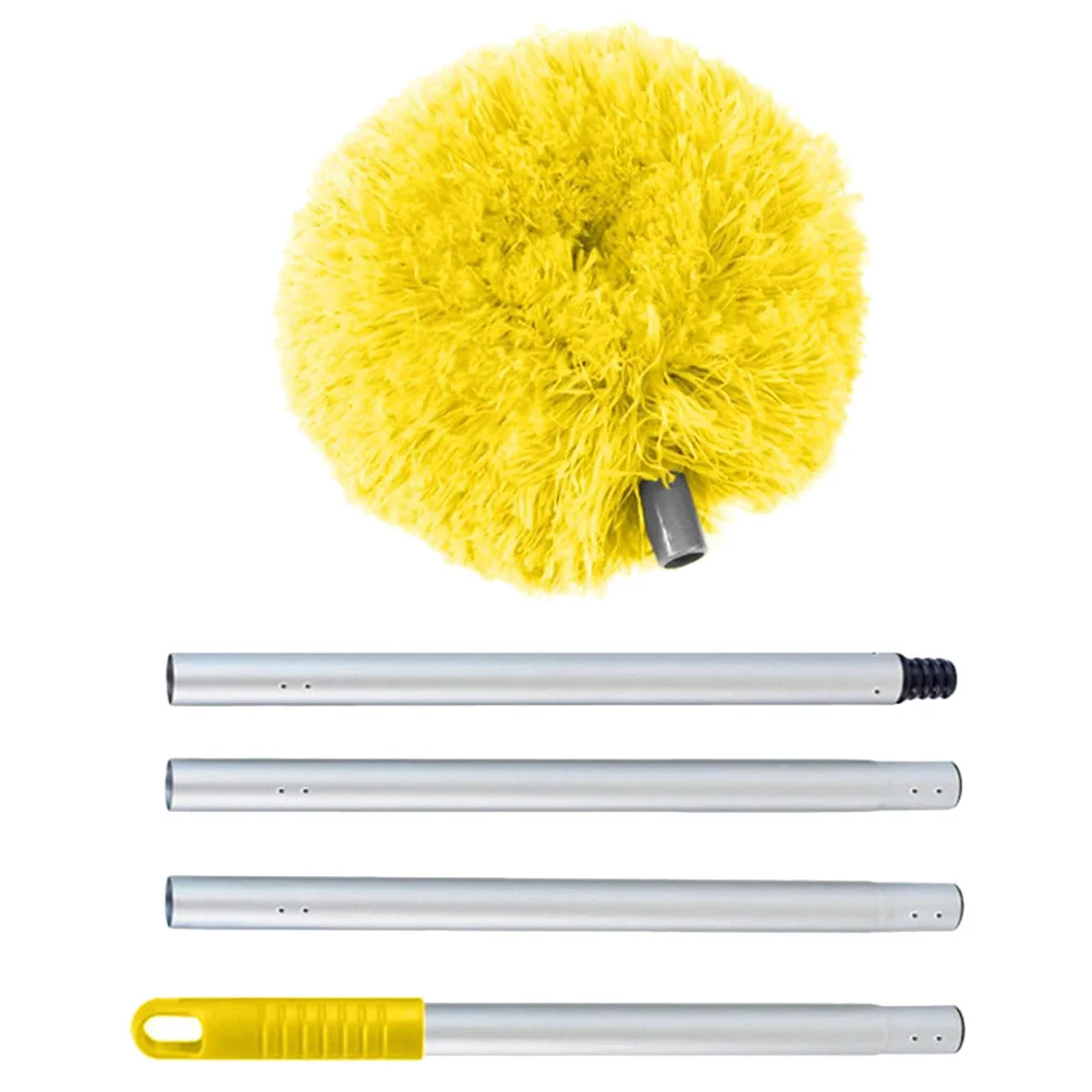 

Cleaning Wall Brush Door Duster Bookshelves Window Cleaning Brush Duster with Extension Pole