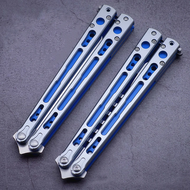 

High Quality Boyfriend Gift Outdoor Fancy EDC Knife No blade Balisong Butterfly Training Knife
