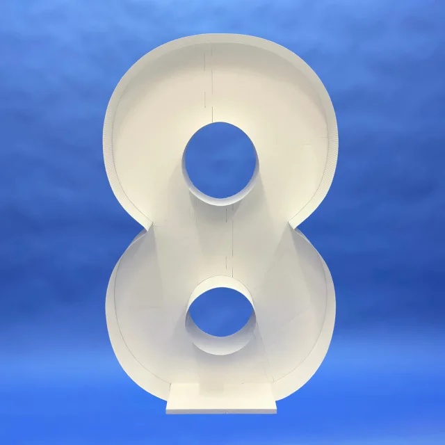 

Diy 73/93cm Big Number 1 2 3 Balloon Filling Box Balloon Stand Birthday Party Decoration Baby Shower Balloon Number Box Frame