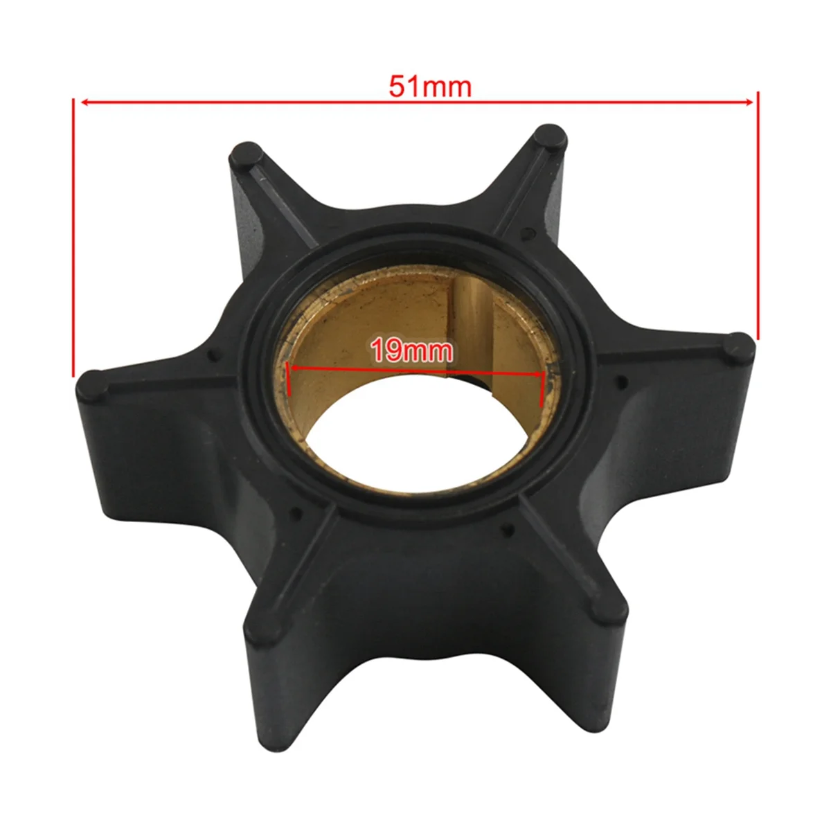 

47-89983T Water Pump Impeller for Mercury Outboard Motor