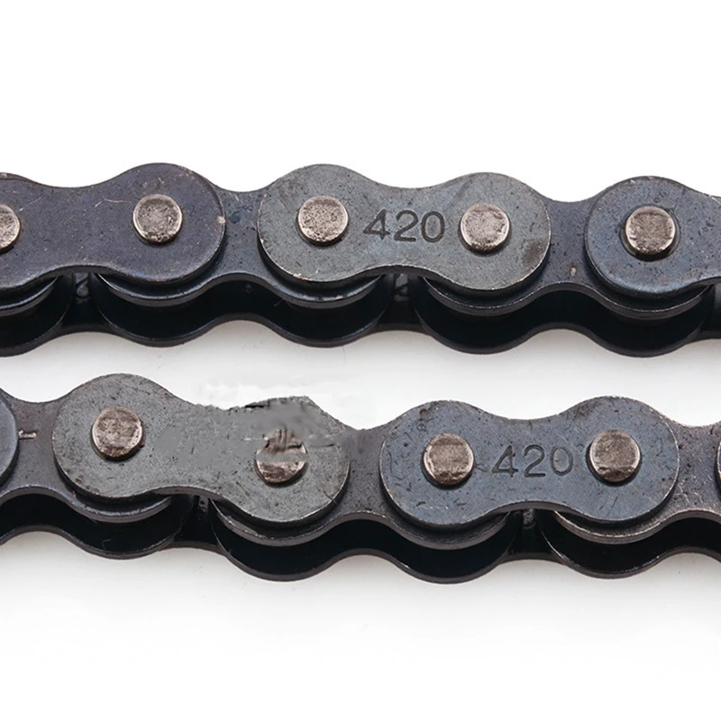 Цепь для мотокросса 420 звездочка цепь квадроцикла набор звеньев цепи приводная