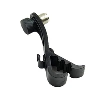 drum microphone clips rim mount holder black drum microphone shockproof clip adjustable mic mount snare rim clamp holder honest
