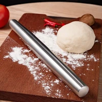 304 stainless steel rolling pin large pressure noodle stick dumpling skin rolling pin rolling pin noodles rolling flour stick