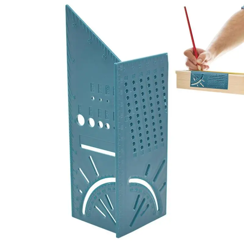 

Saddle Layout Square Gauge Multifunctional T Type Woodworking Ruler Mitre Measuring Cutting Tool for Square And Tubular Hollow