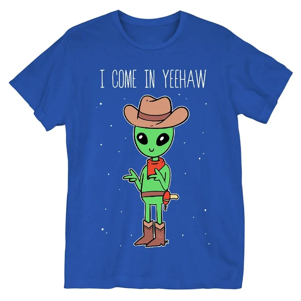 Чужой Галактика Трендовый Юмор Ковбой Забавная Планета Земля Пространства