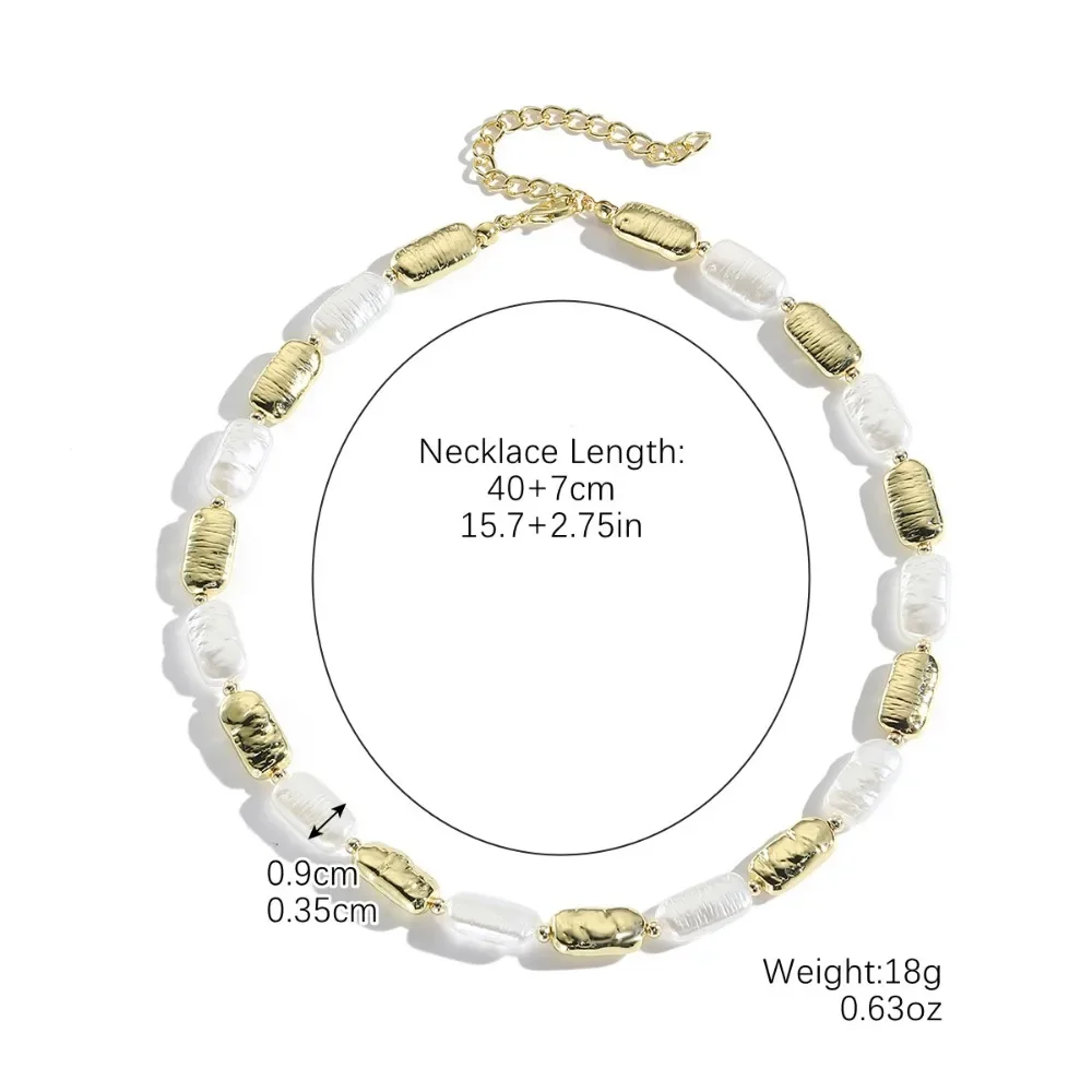 Искусственный жемчуг модный шарм смола золотое сердце акрил CCB ожерелье Любовь