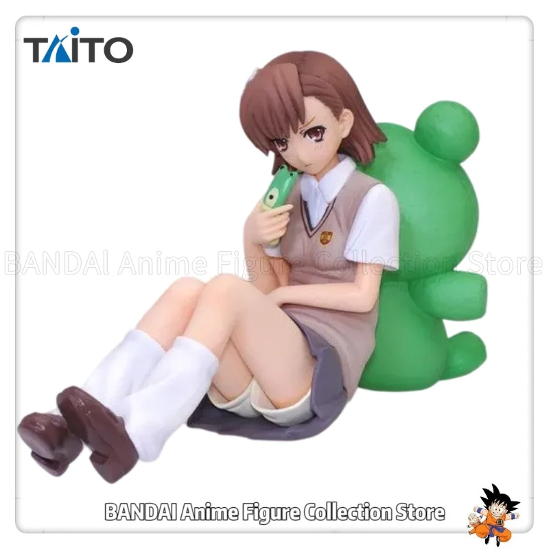 Фото В наличии Оригинальная фигурка TAiTO Toaru Kagaku No Railgun Гекота и Мисака Микото, игрушка-украшение, подарок на день рождения. №1