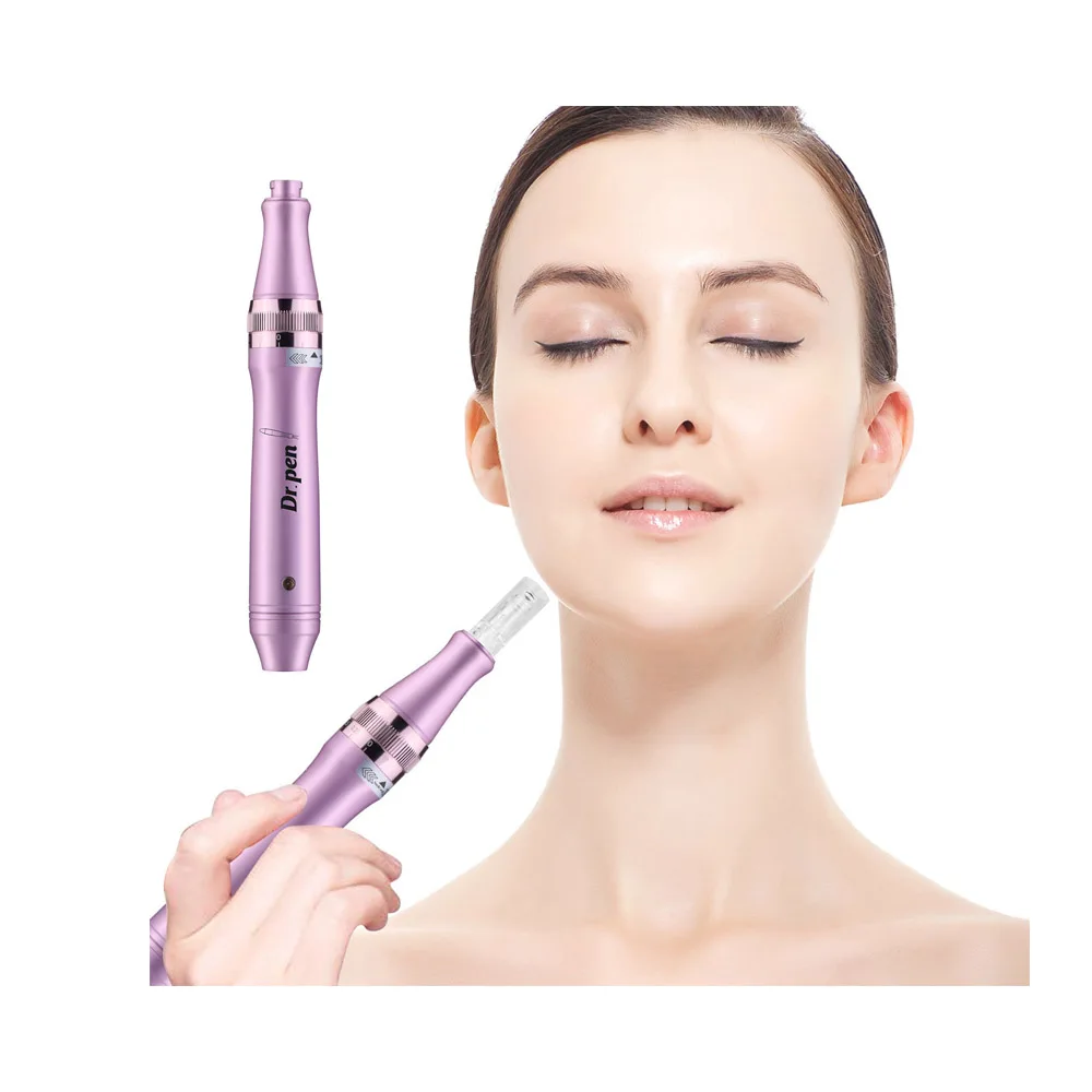 Dr Pen M7 с 2 шт. игл электрическая Проводная машинка для микрообработки Dr.Pen Meso
