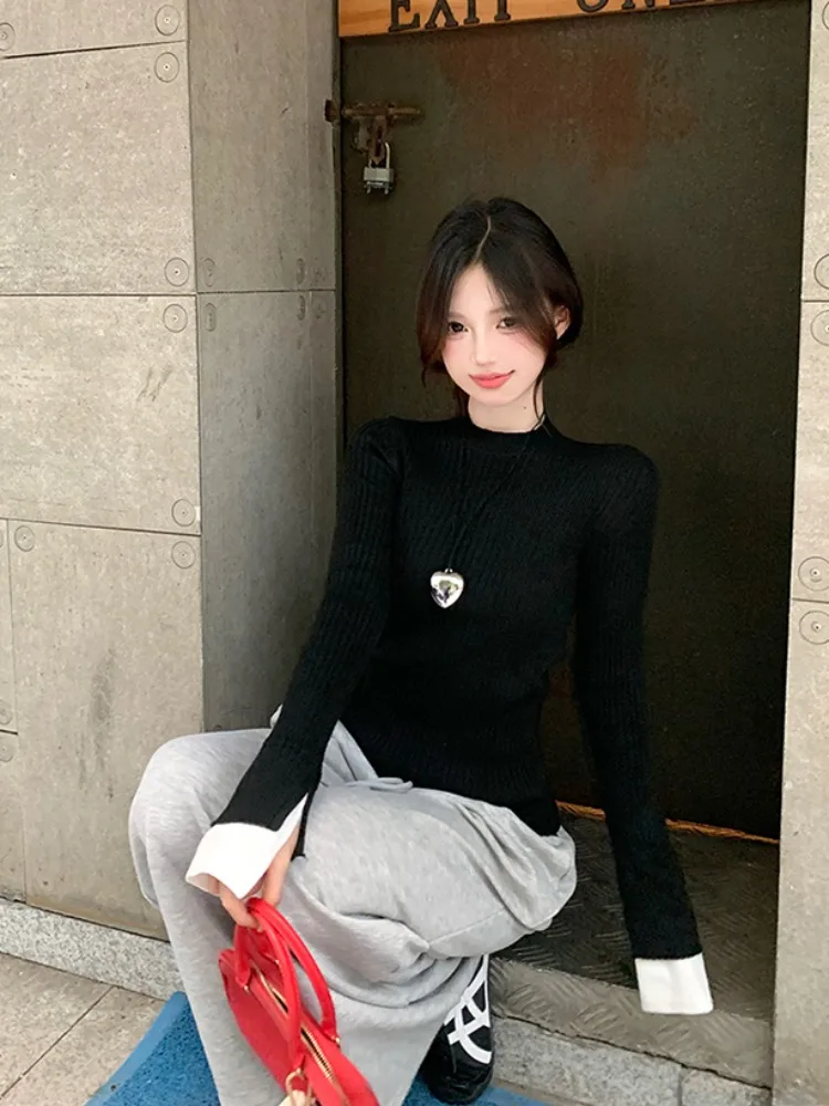 Дизайнерский контрастный цвет в стиле пэчворк искусственный двухсекционный