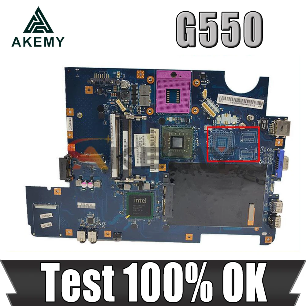 

LA-5082P For LENOVO Ideapad G550 Notebook Mainboard GL40 DDR3 Laptop Motherboard