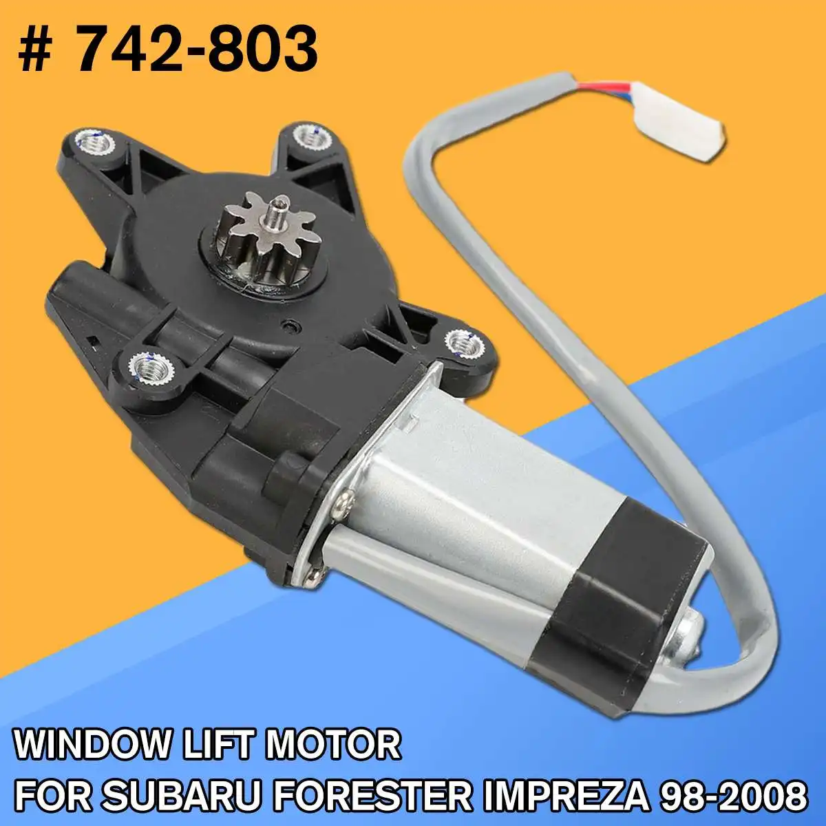 Мотор переднего/заднего левого стеклоподъемника для 98-2008 742-803 62188SA001