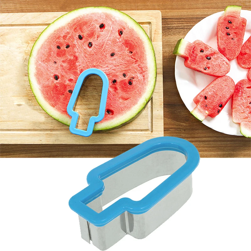 

Mold Popsicle Gadget Fruit Watermelon Slicer Ice Cream Platter Stainless Steel Home Slice Model Kitchen Creative Shape Mould