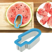 mold popsicle gadget fruit watermelon slicer ice cream platter stainless steel home slice model kitchen creative shape mould