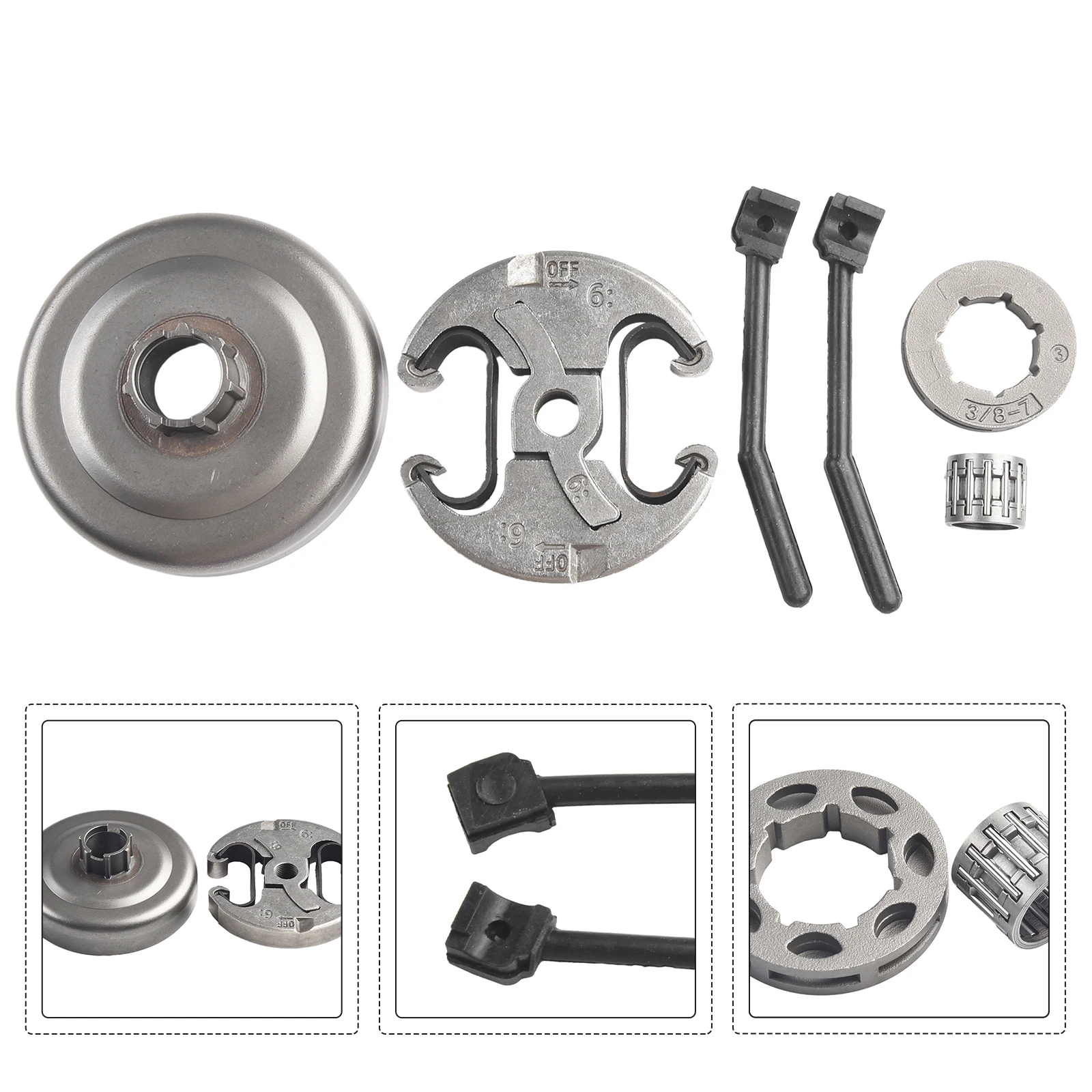 38 сцепления для бензопилы 455 Rancher 460 включает в себя барабан звездочку игольчатый