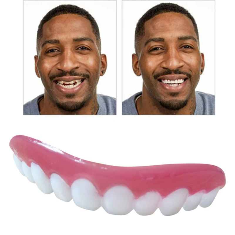 

Perfect Smile Veneers Correction Teeth False Denture Bad Whitening Oral Hygiene Tools Ultra Comfortable Fit Beauty Health