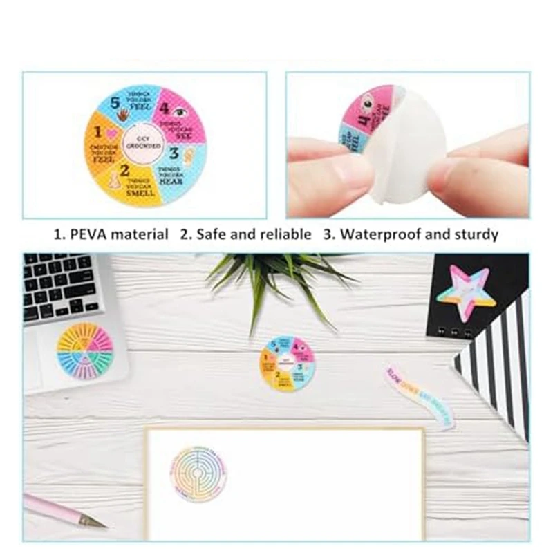 Сенсорные наклейки для снятия тревоги