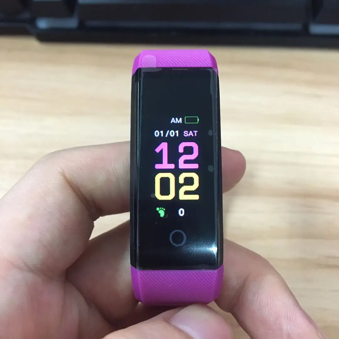 Смарт-часы 115Plus Bluetooth-браслет 2020 пульсометр артериальное давление смарт-браслет