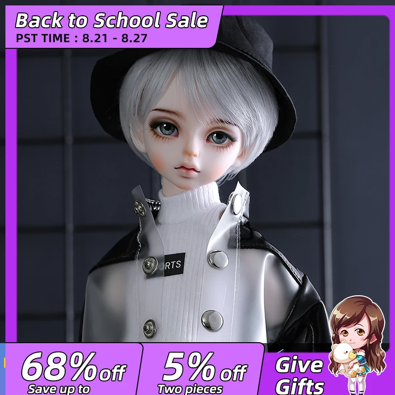 Resin Toys Little G  Surprise Gift For Girls Msd Boy Body Doll Male Fashion Model