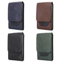 universal waist bag phone pouch case for iphone 13 12 mini 11 pro xs max xr x 8 7 6s 6 plus belt clip holster pu leather cover