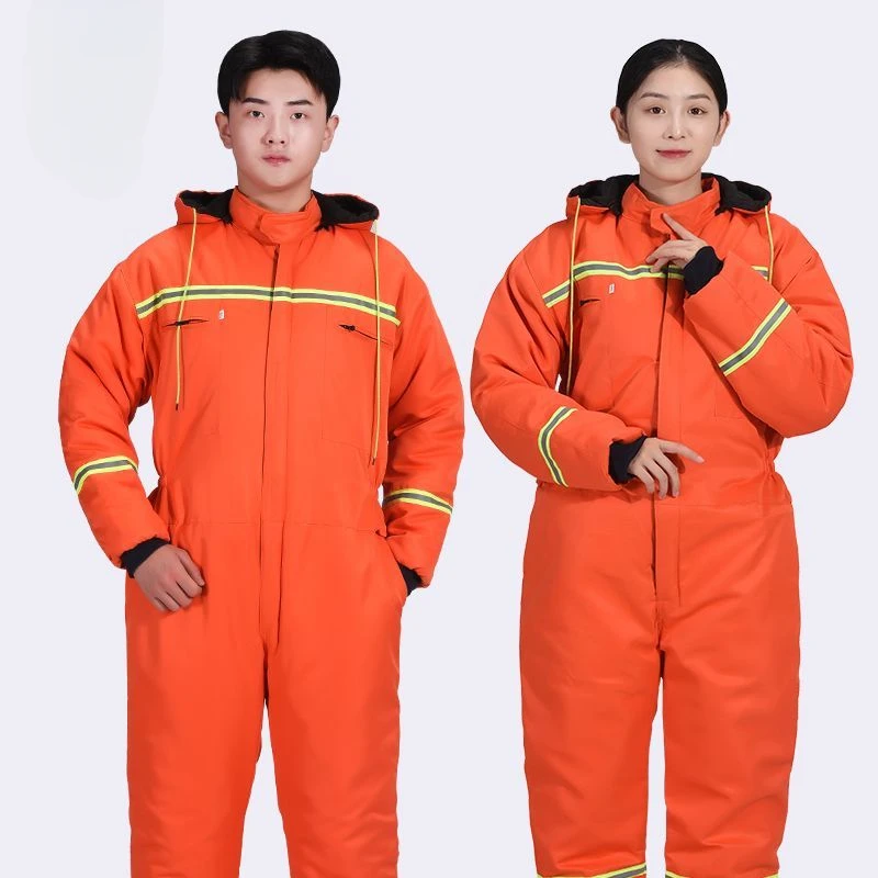 Зимний хлопковый комбинезон для рыбалки на открытом воздухе рабочий костюм