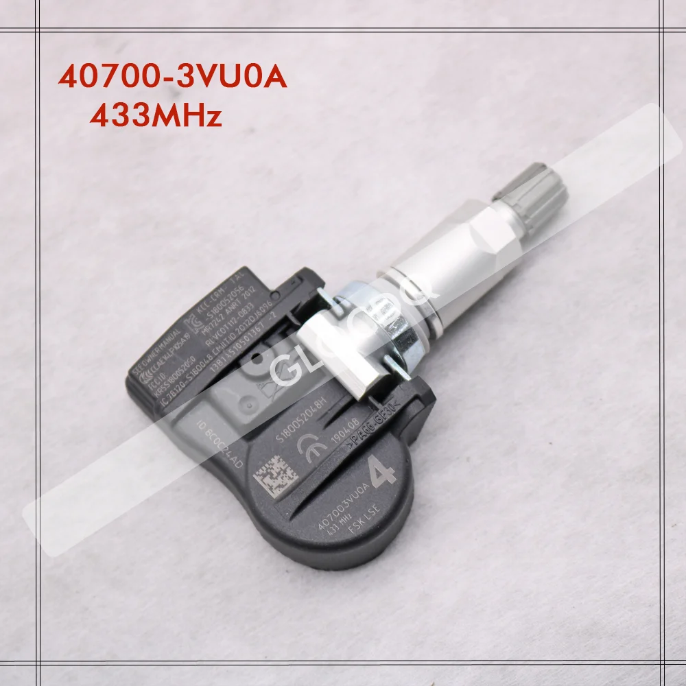 

TIRE SENSORS FOR 2014-2020 NISSAN CASBSTAR E TIRE PRESSURE SENSOR TPMS 433MHz 40700-3VU0A 40700-3VU0B 40700-5663R