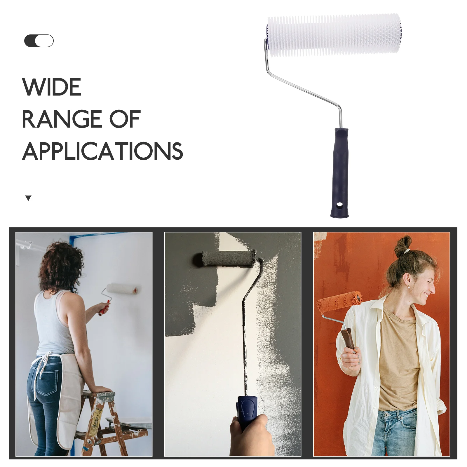 Пеногасительный ролик для ногтей цементная щетка пола высококачественные