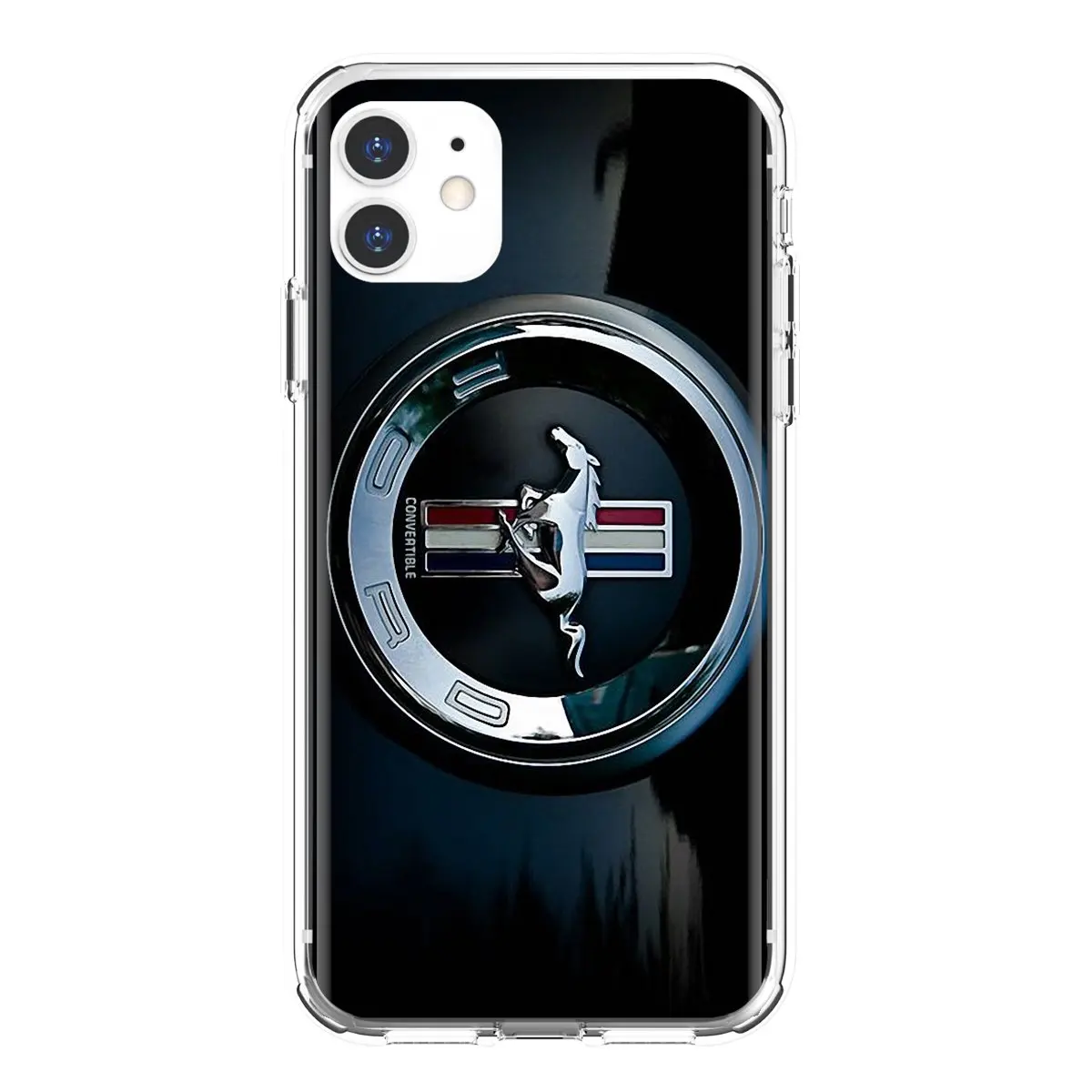 Чехол для Ford Mustang-GT-Concept-Boss-логотип ZTE Blade A910 A610 A530 A510 Oneplus One plus 3T 5T 6T 6 7 8 7T Pro мягкий