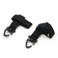 1 outdoor keychain tactical gear clip fixed pocket belt keychain webbing glove rope holder military hook outdoor accessory