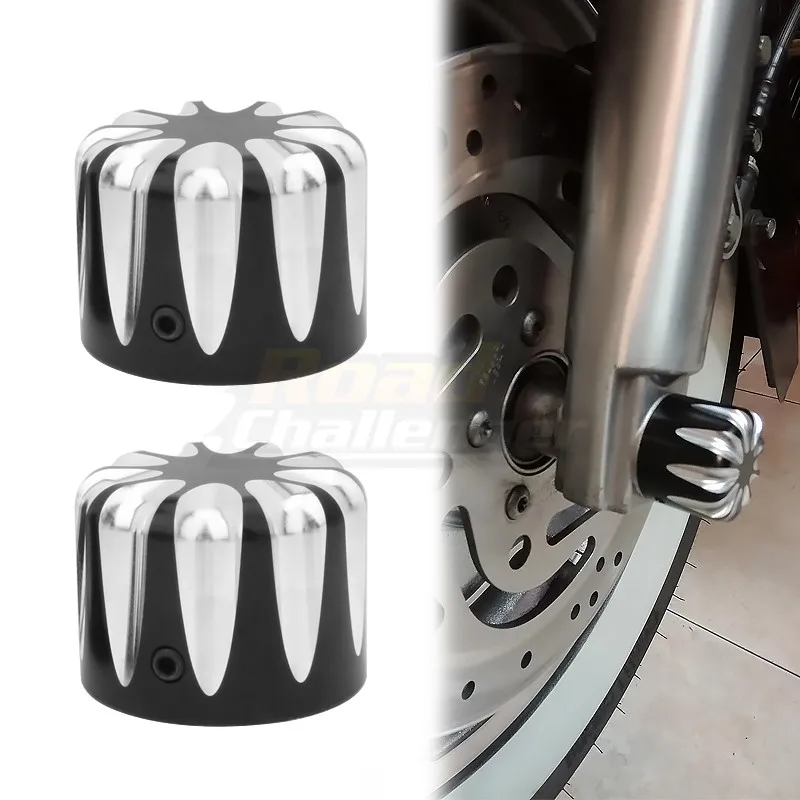 Мотоцикл 29 мм передняя ось Гайка Крышка Болт CNC алюминий для Harley Touring Softail Breakout Dyna