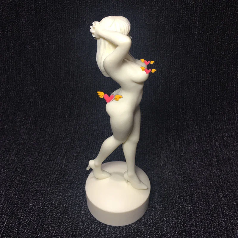 

White sexy human figure, modern sculpture art, home decorations, office trinkets, business gifts, 18cm